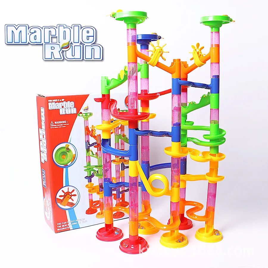 105PCS DIY Construction Marble Race Run Maze Balls Track Building Blocks Children Gift For Baby Educational Toys
105PCS DIY Construction Marble Race Run Maze Balls Track Building Blocks Children Gift For Baby Educational Toys