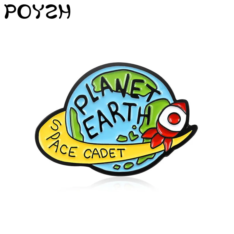 Star Enamel Brooch Planet earth space cadet Enamel Lapel Pin Backpack badge jewelry Pilot Astronaut devotee's gift accessories
Star Enamel Brooch Planet earth space cadet Enamel Lapel Pin Backpack badge jewelry Pilot Astronaut devotee's gift accessories