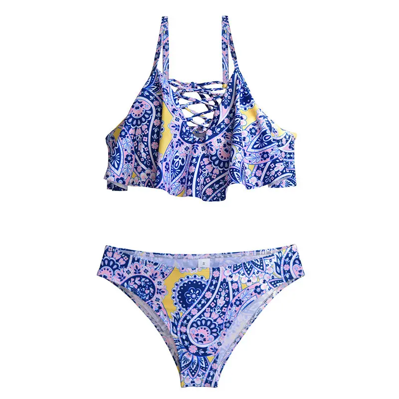 Bandage Swimwear Women Bikini Set Beach Bathing Suit Printed Push Up Bikini Femme Swimsuits K205
Bandage Swimwear Women Bikini Set Beach Bathing Suit Printed Push Up Bikini Femme Swimsuits K205