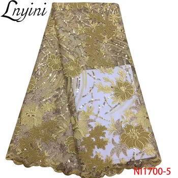 Velvet Lace Fabric Hot Sale African Tulle Lace Fabric Embroidery Nigerian French Net Lace Fabric for Wedding Party NI1700-5
Velvet Lace Fabric Hot Sale African Tulle Lace Fabric Embroidery Nigerian French Net Lace Fabric for Wedding Party NI1700-5
