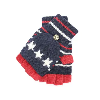 Winter New Gloves Ladies Gloves Thick Warm Personality Five Fingers Flip Fingerless Dual-Use Mittens Student Knit Gloves
Winter New Gloves Ladies Gloves Thick Warm Personality Five Fingers Flip Fingerless Dual-Use Mittens Student Knit Gloves