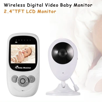 SP880 Wireless Baby Monitor Camera Night Vision Two-way Sleep Monitor 2.4 inch LCD Display Temperature Detection Security Camera
SP880 Wireless Baby Monitor Camera Night Vision Two-way Sleep Monitor 2.4 inch LCD Display Temperature Detection Security Camera