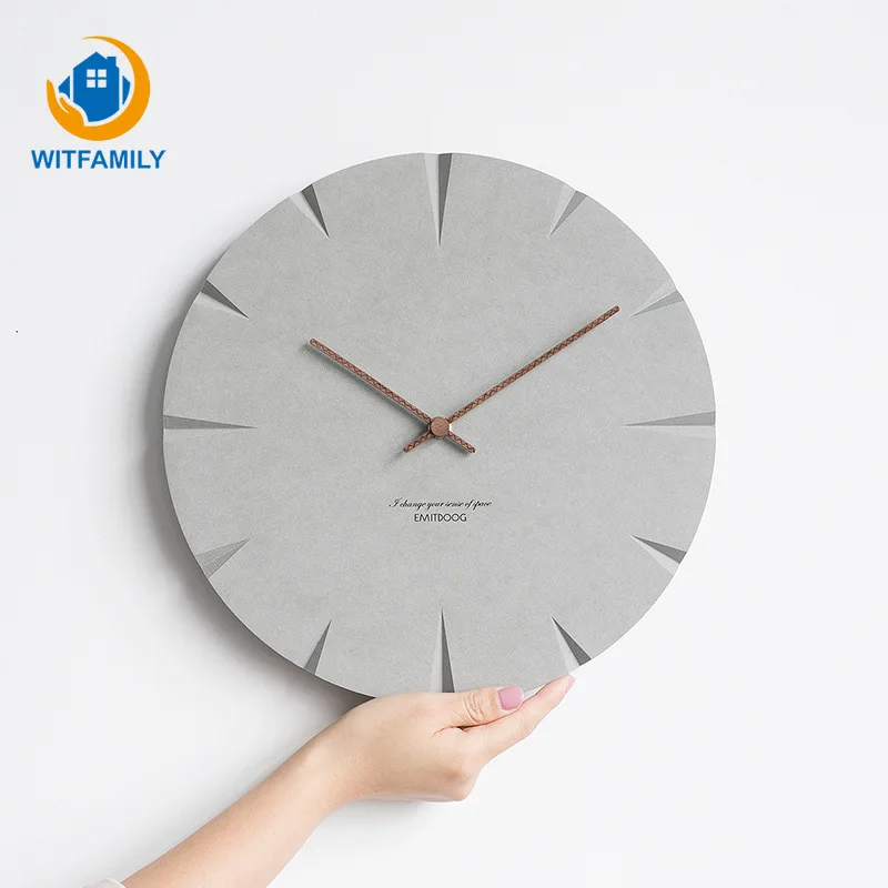Living Room European Clocks Modern Minimalist Creative Wall Clock Nordic Personality Wall Charts Bedroom Mute Clock
Living Room European Clocks Modern Minimalist Creative Wall Clock Nordic Personality Wall Charts Bedroom Mute Clock