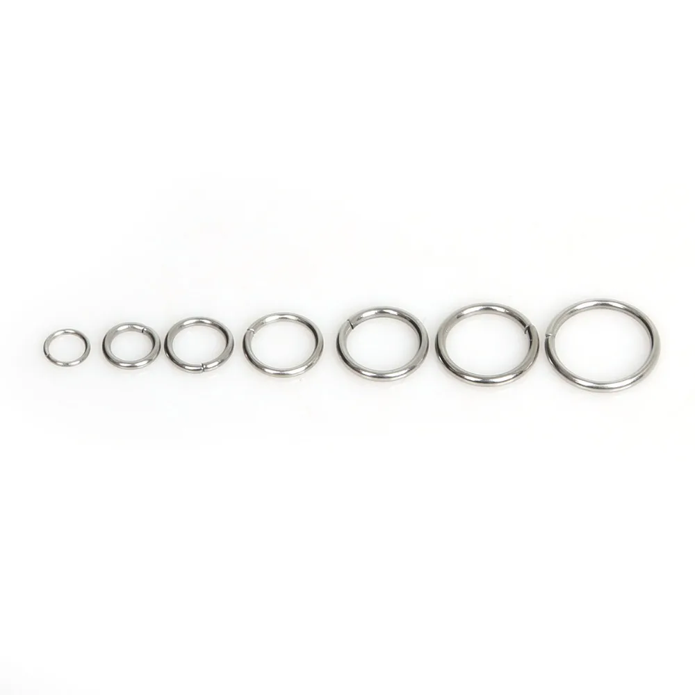 200pcs/lot 4/5/6/7/8/9/10mm Stainless Steel Open Single Loops Jump Rings & Split Ring for Jewelry Making
200pcs/lot 4/5/6/7/8/9/10mm Stainless Steel Open Single Loops Jump Rings & Split Ring for Jewelry Making