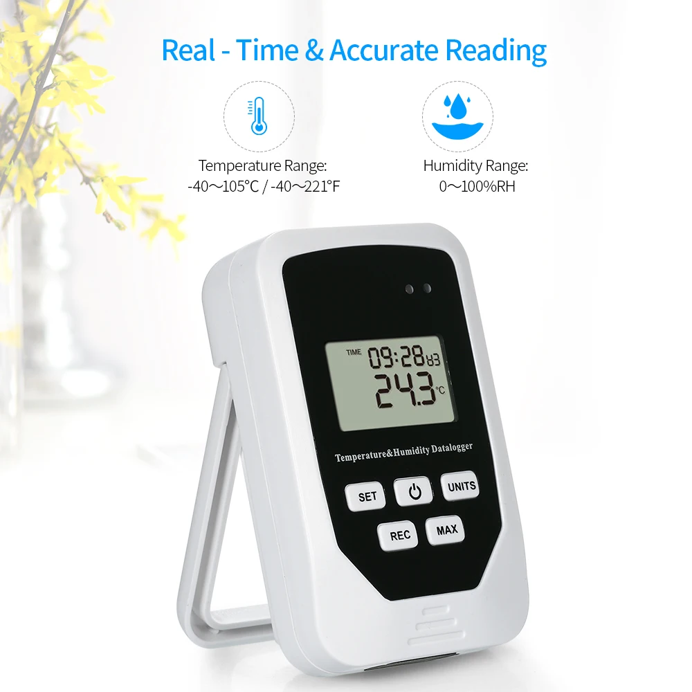 Mini thermometer USB Humidity Temperature Data Logger RH TEMP Datalogger Recorder Humiture Meter Heat Index Domestic thermometer
Mini thermometer USB Humidity Temperature Data Logger RH TEMP Datalogger Recorder Humiture Meter Heat Index Domestic thermometer
