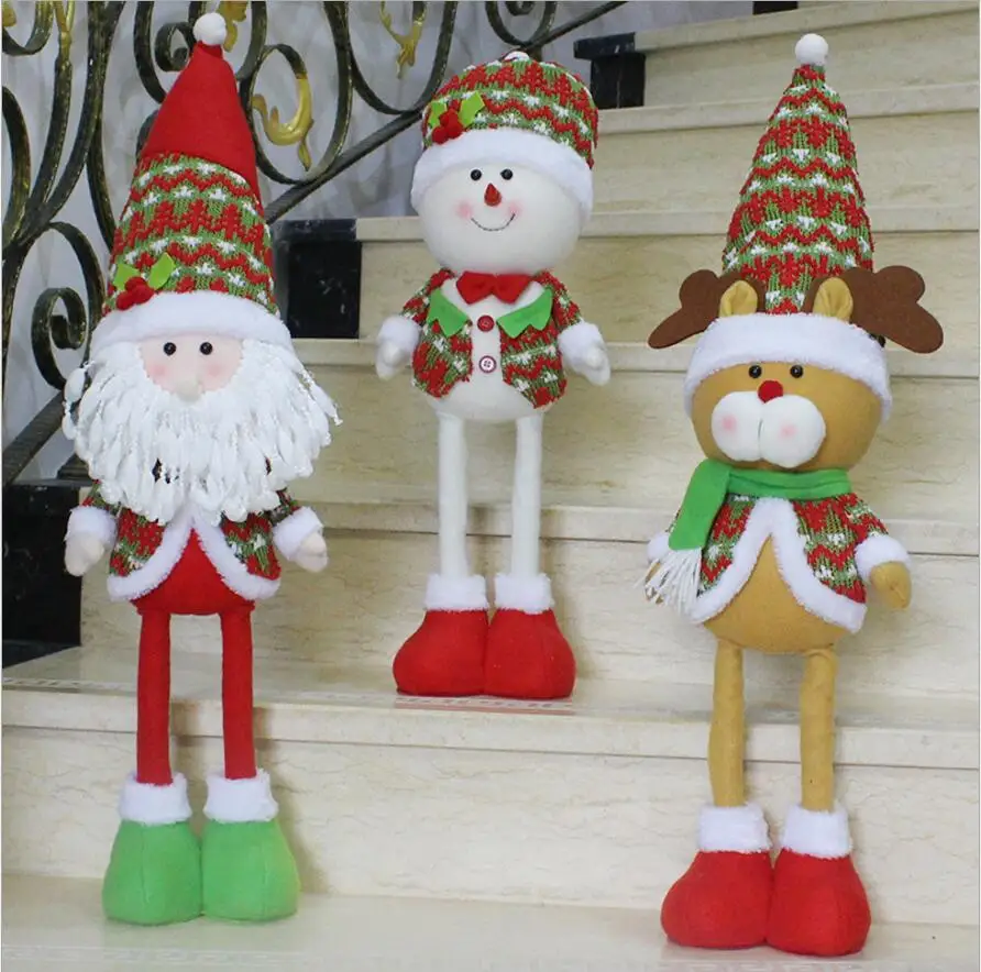 2017 68cm large Christmas kids Gift telescopic doll Santa Claus snowman Christmas toys for children Christmas window decoration
2017 68cm large Christmas kids Gift telescopic doll Santa Claus snowman Christmas toys for children Christmas window decoration