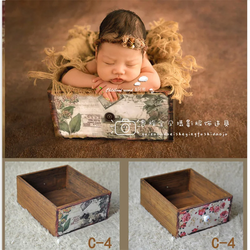 Newborn Photography Props Blanket Wooden Vintage Drawer Frame Baby Photography Props Blanket Girl for Photo Shoot Props Posing
Newborn Photography Props Blanket Wooden Vintage Drawer Frame Baby Photography Props Blanket Girl for Photo Shoot Props Posing