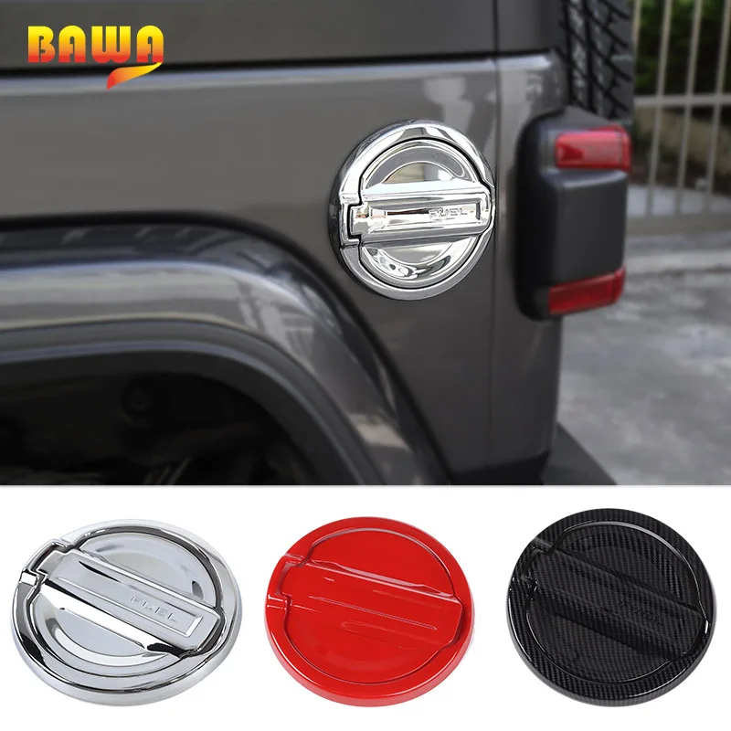 BAWA Tank Covers for Jeep Wrangler JL 2018 ABS Fuel Tank Cap Stickers Cover for Jeep Wrangler jl Accessories
BAWA Tank Covers for Jeep Wrangler JL 2018 ABS Fuel Tank Cap Stickers Cover for Jeep Wrangler jl Accessories