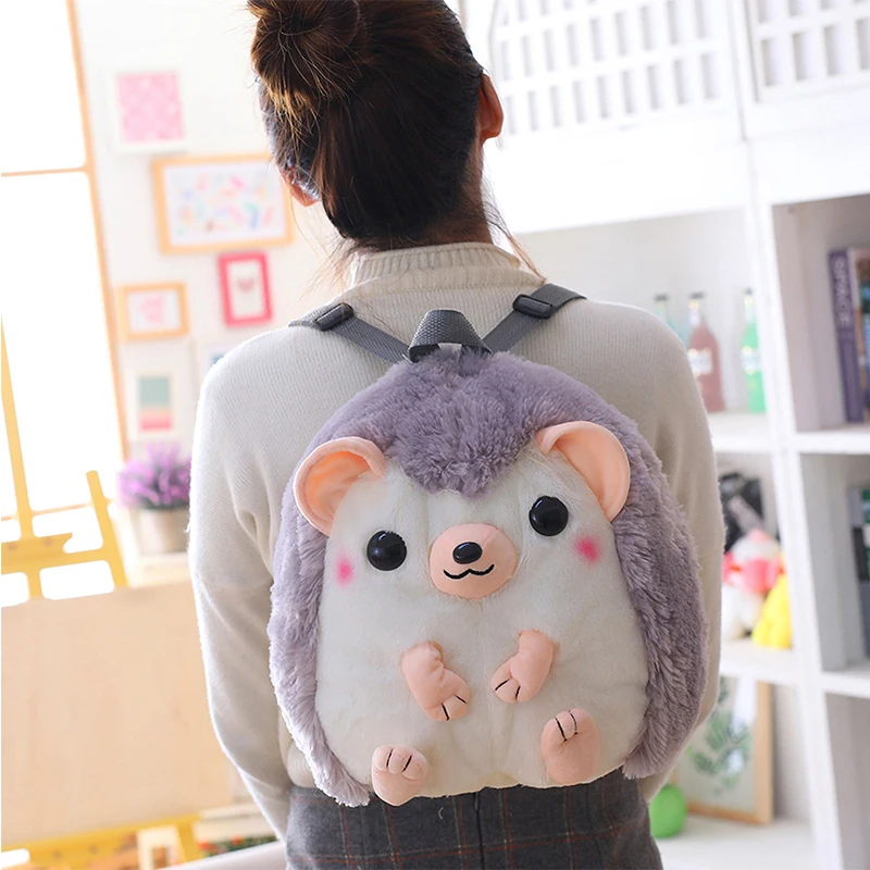 Cute Cartoon Hedgehog Shoulder Bag Furry Animal Kawai Large Capacity Plush Bags Kids Birthday Xmas Gifts Little Girl schoolbag
Cute Cartoon Hedgehog Shoulder Bag Furry Animal Kawai Large Capacity Plush Bags Kids Birthday Xmas Gifts Little Girl schoolbag