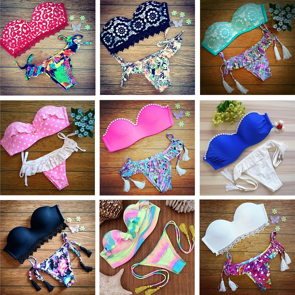 M&M Push Up Bikini Set sexy swimsuit Women 2018 New Summer Swimwear Sports Backless Swimsuit Bathing Suits Hot Sale
M&M Push Up Bikini Set sexy swimsuit Women 2018 New Summer Swimwear Sports Backless Swimsuit Bathing Suits Hot Sale