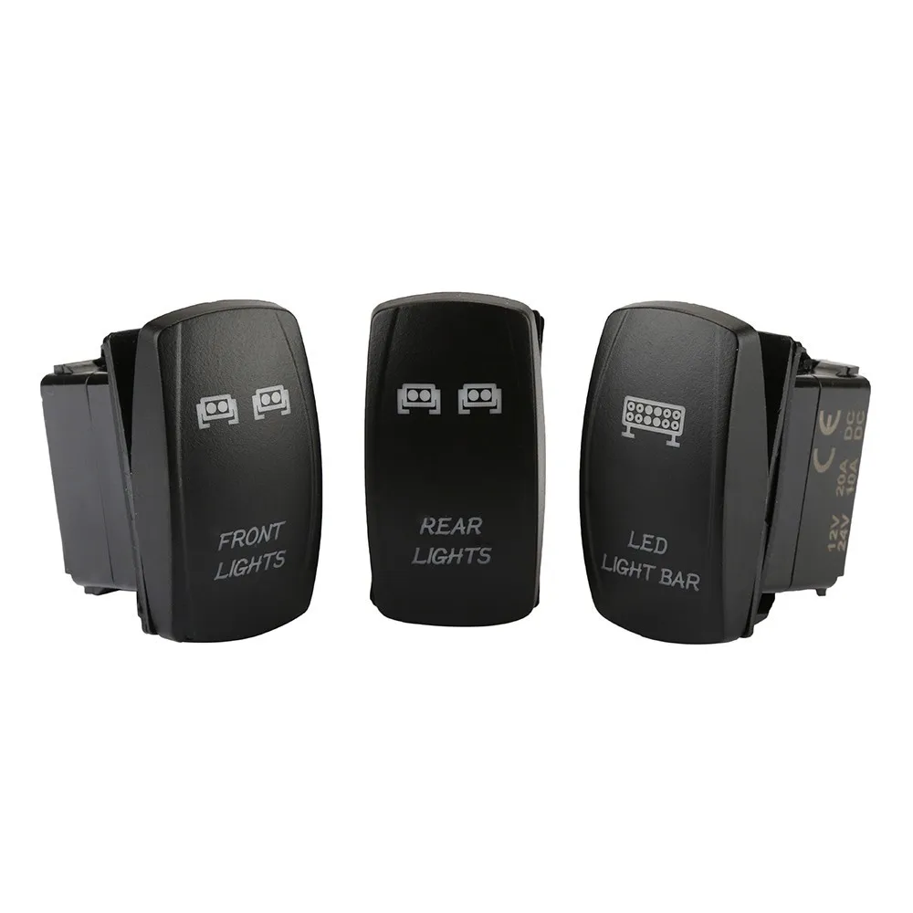 For 12V 20A Bar ARB 5P Push Rocker Toggle Switch Blue LED Light Waterproof Car Sales For peugeot 508 407 308 307 301 206 2008
For 12V 20A Bar ARB 5P Push Rocker Toggle Switch Blue LED Light Waterproof Car Sales For peugeot 508 407 308 307 301 206 2008