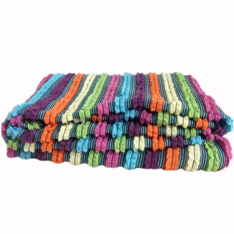 Knitted Striped Stretch Fabric