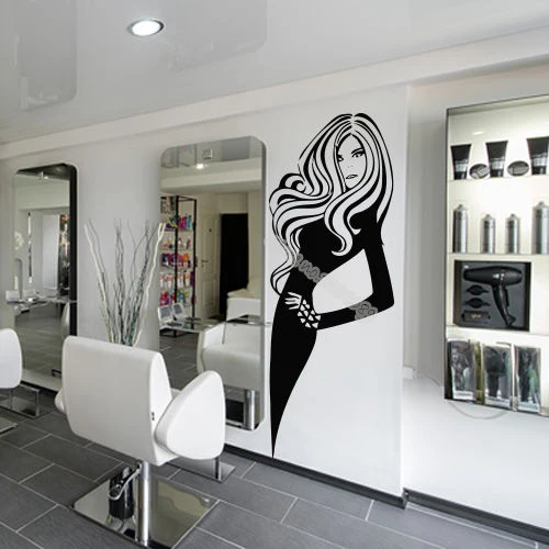 Pretty woman Stylist Wall Decal Hair Salon Beauty Master Barber Vinyl Sticker Hairstyle Barbershop Decor Girl Bedroom EA116
Pretty woman Stylist Wall Decal Hair Salon Beauty Master Barber Vinyl Sticker Hairstyle Barbershop Decor Girl Bedroom EA116
