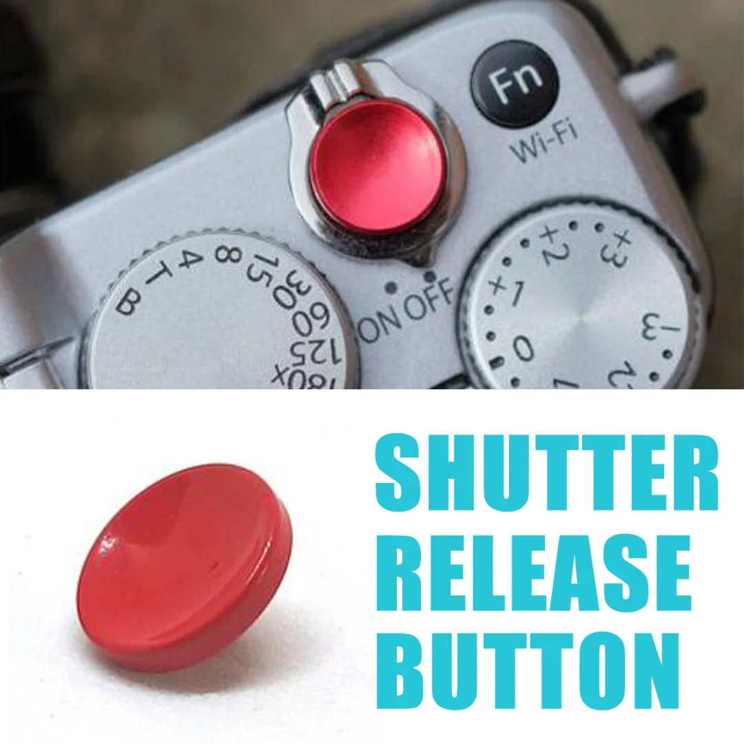 New Arrival 1pc 11mm Camera Red Shutter Release Button Concave For Fuji X20 XPRO2 XT10 XT20
New Arrival 1pc 11mm Camera Red Shutter Release Button Concave For Fuji X20 XPRO2 XT10 XT20
