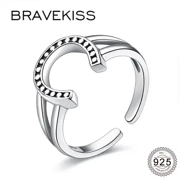 BRAVEKISS Moon 925 Sterling Silver Rings Guard Adjustable Open Rings for Women Wedding Party Ring Enhancer Fine Jewelry BLR0296
BRAVEKISS Moon 925 Sterling Silver Rings Guard Adjustable Open Rings for Women Wedding Party Ring Enhancer Fine Jewelry BLR0296