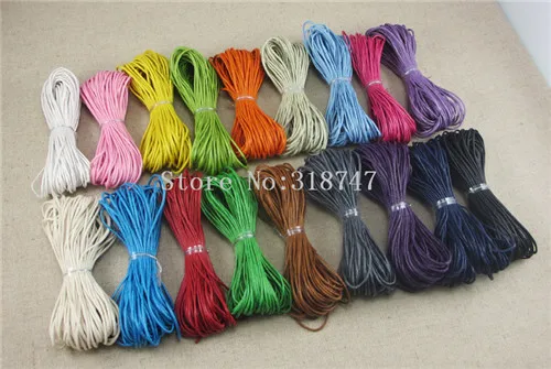 1mm 36y/90y/180y 18 multicolors Jewelry Waxed Cotton Cord, Fashion DIY Cords & Cotton String W0703
1mm 36y/90y/180y 18 multicolors Jewelry Waxed Cotton Cord, Fashion DIY Cords & Cotton String W0703