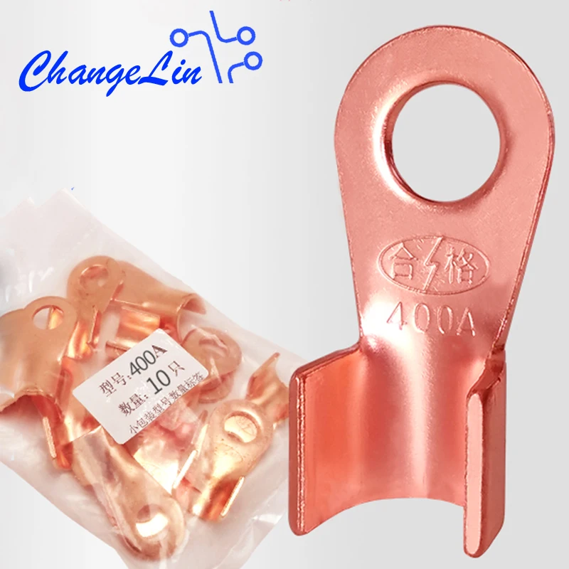 10pcs OT-400A Open Mouth Copper Nose Spot Welding Accessories Spot Welder Battery Cable Connector Terminal Crimping Thickened A
10pcs OT-400A Open Mouth Copper Nose Spot Welding Accessories Spot Welder Battery Cable Connector Terminal Crimping Thickened A