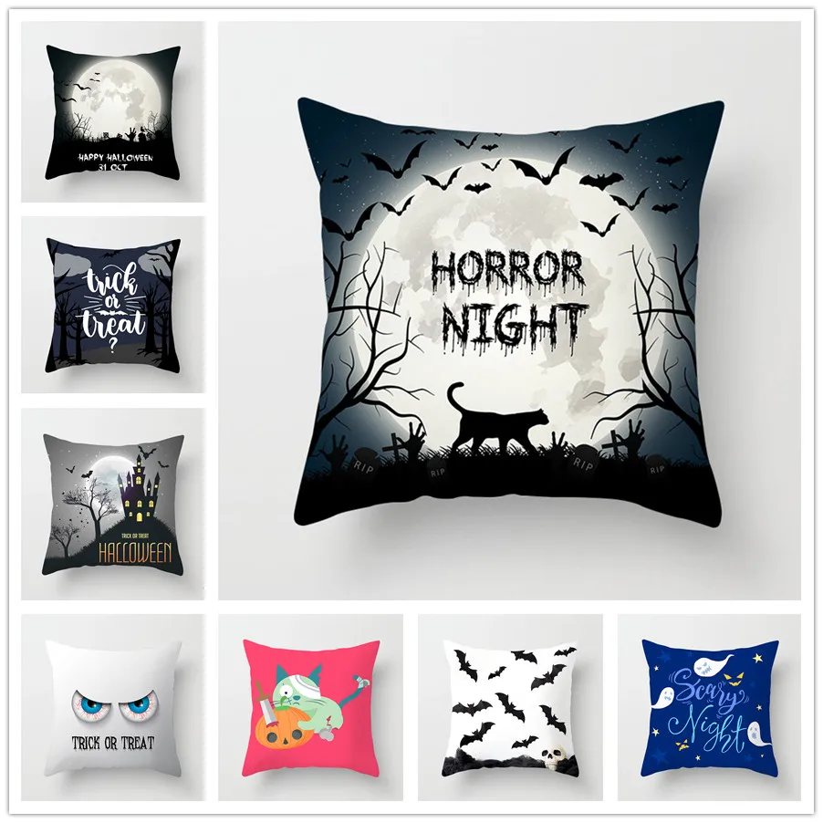 45x45 Pillowcase Halloween Pillow Cover Cushion Case Toss Hidden Zipper Closure Pillows Pattern For Bedroom Living Room 078-21
45x45 Pillowcase Halloween Pillow Cover Cushion Case Toss Hidden Zipper Closure Pillows Pattern For Bedroom Living Room 078-21