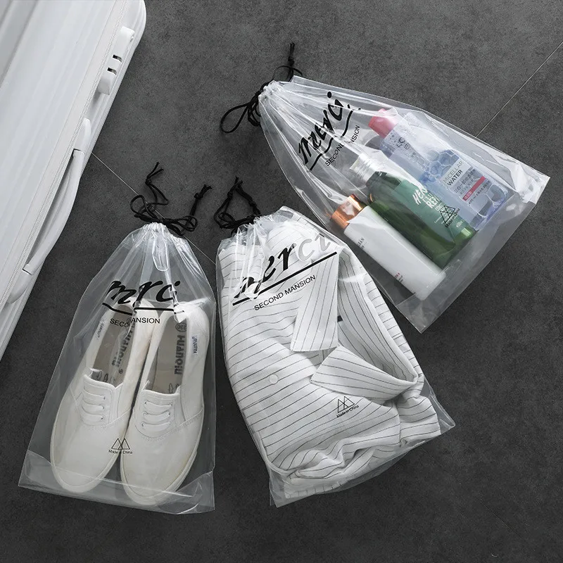 5 Pcs/Set Thicken PVC Drawstring Storage Bag Reusable Travel Clothes Underwear Socks Shoes Storage Organizer Drop Shipping
5 Pcs/Set Thicken PVC Drawstring Storage Bag Reusable Travel Clothes Underwear Socks Shoes Storage Organizer Drop Shipping