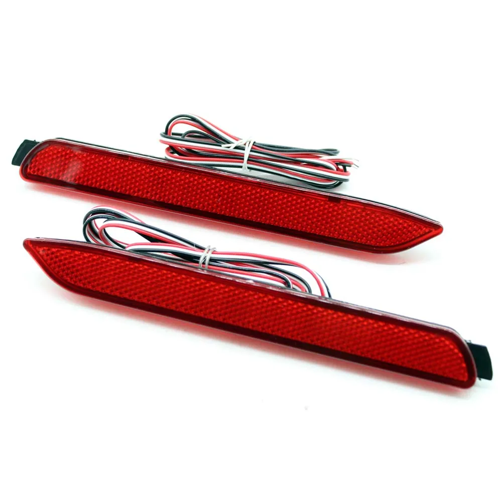 2x Car Red Lens LED Rear Bumper Reflector Light tail Brake Stop Light Packing Fog Lamp Bulbs for Toyota Reiz WISH Harrier 2010
2x Car Red Lens LED Rear Bumper Reflector Light tail Brake Stop Light Packing Fog Lamp Bulbs for Toyota Reiz WISH Harrier 2010