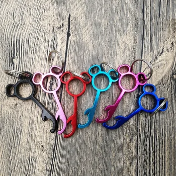 1Pcs Lovely Metal mickey Shaped Wine Beer Bottle Opener Ring Keychain Key Chain Lovely Cooking Tool Gizmos Outdoor EDC
1Pcs Lovely Metal mickey Shaped Wine Beer Bottle Opener Ring Keychain Key Chain Lovely Cooking Tool Gizmos Outdoor EDC