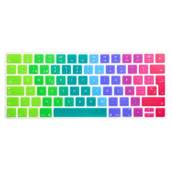 Spanish Rainbow Keyboard Cover Silicone Skin Protector For Apple Magic Keyboard MLA22B/A EU/UK European Keyboard Layout X 5PCS
Spanish Rainbow Keyboard Cover Silicone Skin Protector For Apple Magic Keyboard MLA22B/A EU/UK European Keyboard Layout X 5PCS