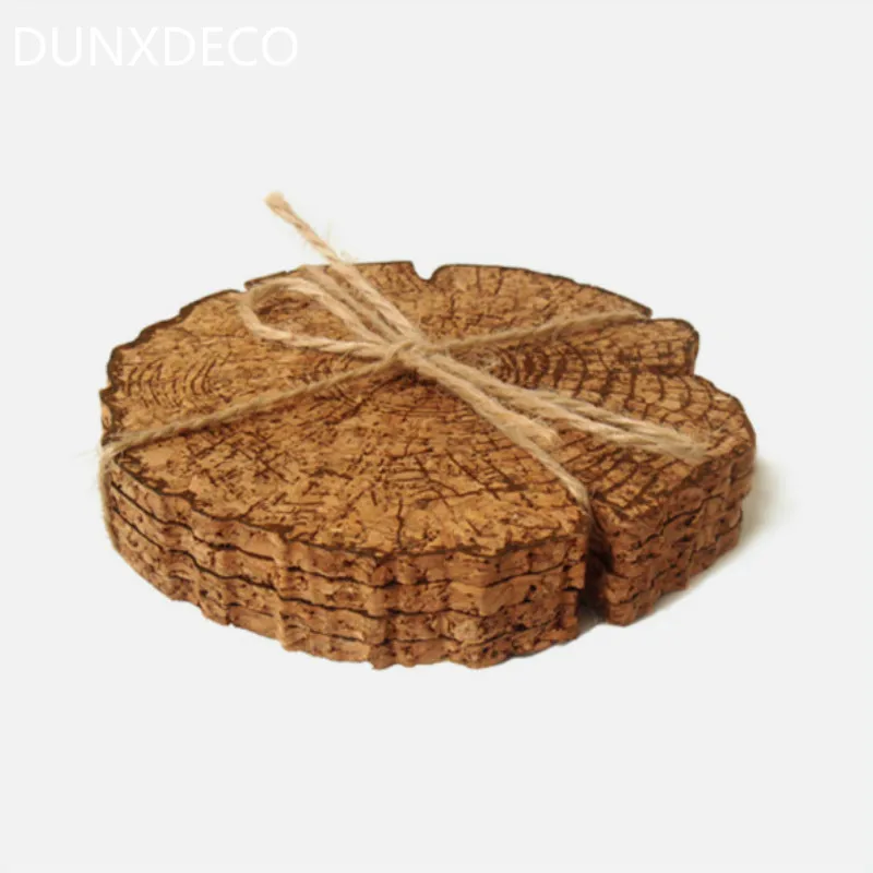 DUNXDECO Table Placemat Cup Pad Stump Sylt Natural Cork Coaster Drink Cover Kitchen Gadgets Home Bar Decoration 8PCS Set
DUNXDECO Table Placemat Cup Pad Stump Sylt Natural Cork Coaster Drink Cover Kitchen Gadgets Home Bar Decoration 8PCS Set