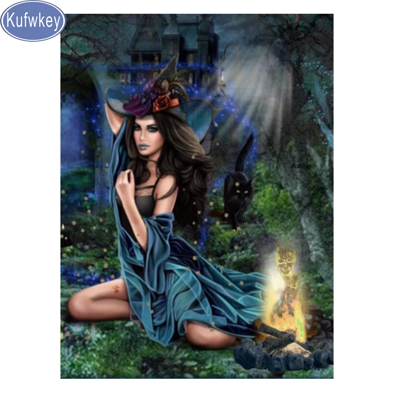 Full Square drill 5d Diamond Painting Cartoon picture Diamond Embroidery Sale Witch Diamond Mosaic full layout Decor Gift
Full Square drill 5d Diamond Painting Cartoon picture Diamond Embroidery Sale Witch Diamond Mosaic full layout Decor Gift