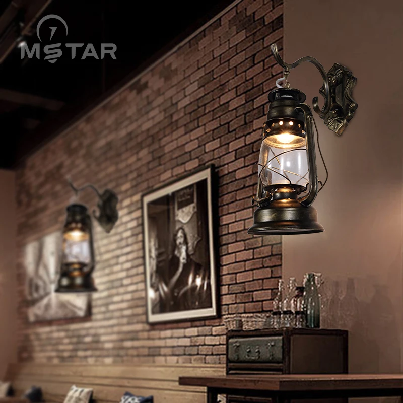 Vintage industrial wind kerosene lamp wall lamp restaurant cafe corridor balcony wall lamp iron staircase wall lamp
Vintage industrial wind kerosene lamp wall lamp restaurant cafe corridor balcony wall lamp iron staircase wall lamp
