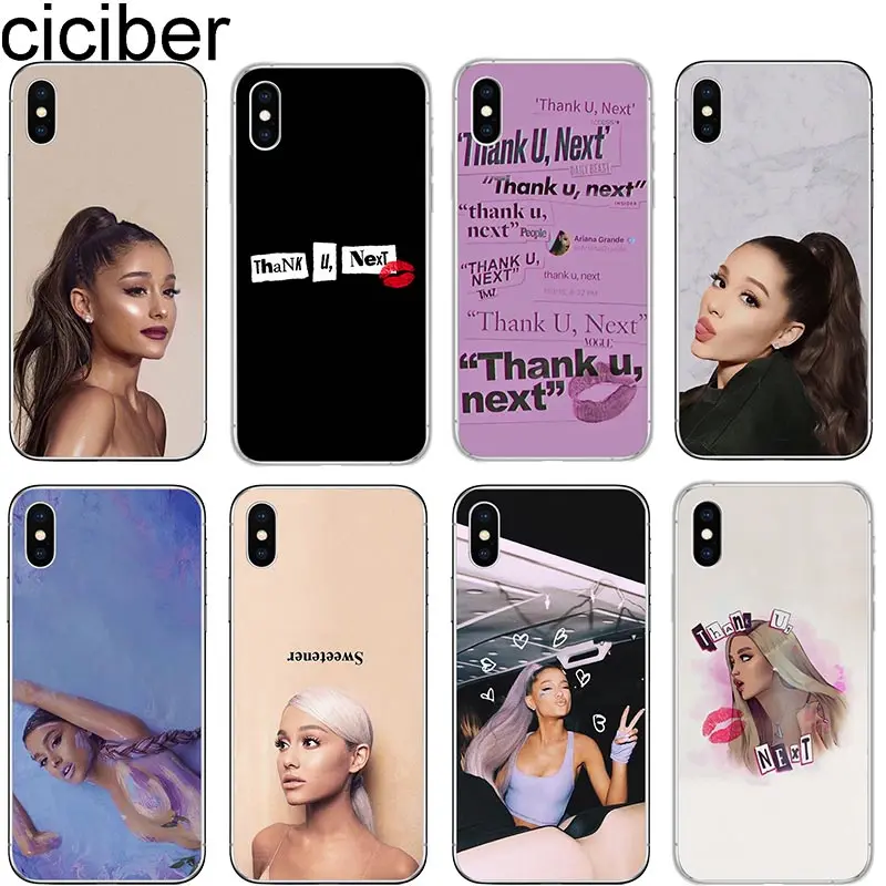 ciciber Ariana Grande AG Thank U, Next Sweetener Soft Cover for IPhone 11 Pro Max 7 8 6 6S Plus 5S SE X XR XS Max Phone Cases
ciciber Ariana Grande AG Thank U, Next Sweetener Soft Cover for IPhone 11 Pro Max 7 8 6 6S Plus 5S SE X XR XS Max Phone Cases