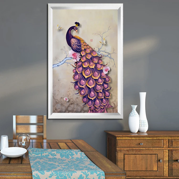 New Beautiful Peacock Animal Needlework,DMC Cross stitch,14CT Unprinted Embroidery kits Arts Cross-Stitching,DIY Handmade Decor
New Beautiful Peacock Animal Needlework,DMC Cross stitch,14CT Unprinted Embroidery kits Arts Cross-Stitching,DIY Handmade Decor