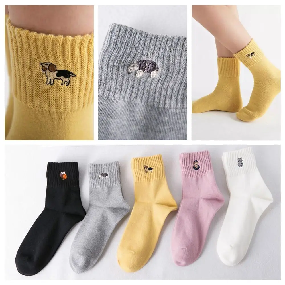 1 Pair Newest Fashion Women Girls 5 Colors Women Girl Cute Animal Cartoon Patterns Lovely Cotton Soft Spring Breathable Socks
1 Pair Newest Fashion Women Girls 5 Colors Women Girl Cute Animal Cartoon Patterns Lovely Cotton Soft Spring Breathable Socks