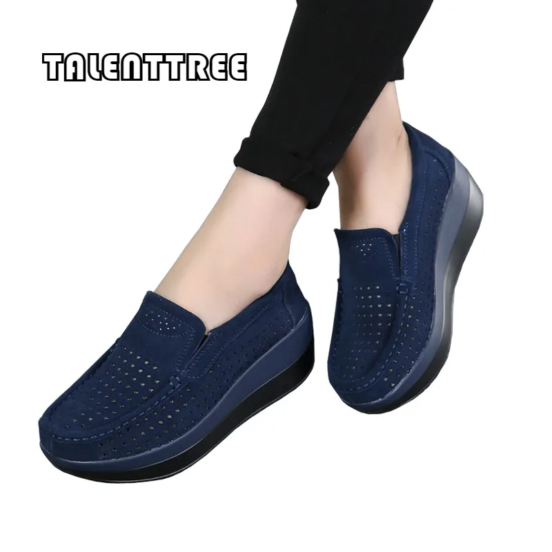 Women Slope Flat Platform Loafers Ladies Elegant Suede Leather Moccasins Shoes Woman Slip On Moccasin Women's blue Casual Shoes
Women Slope Flat Platform Loafers Ladies Elegant Suede Leather Moccasins Shoes Woman Slip On Moccasin Women's blue Casual Shoes