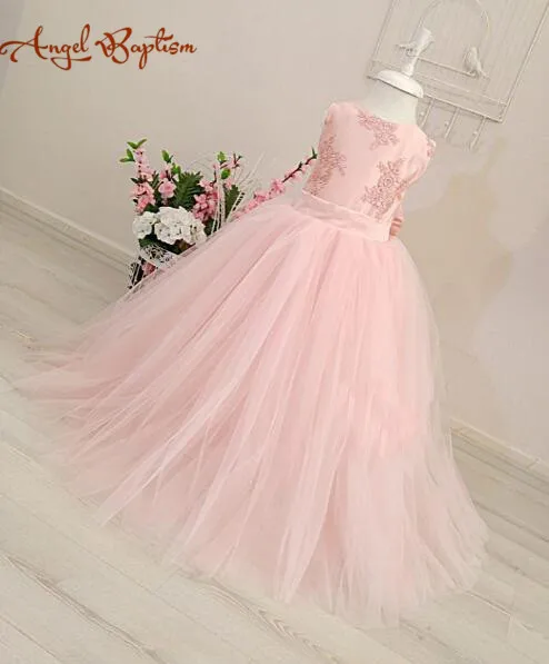 Puffy Long ball gown blush pink sheer lace flower girl dress newborn infant first birthday dress kid party prom gown for wedding
Puffy Long ball gown blush pink sheer lace flower girl dress newborn infant first birthday dress kid party prom gown for wedding