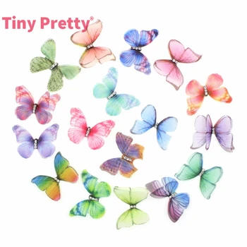 20PCS Double-layer Sheer Butterflies 3D Organza Butterfly w/ Rhinestone for DIY Choker, Necklace, Hair Pins, Party Decoration
20PCS Double-layer Sheer Butterflies 3D Organza Butterfly w/ Rhinestone for DIY Choker, Necklace, Hair Pins, Party Decoration