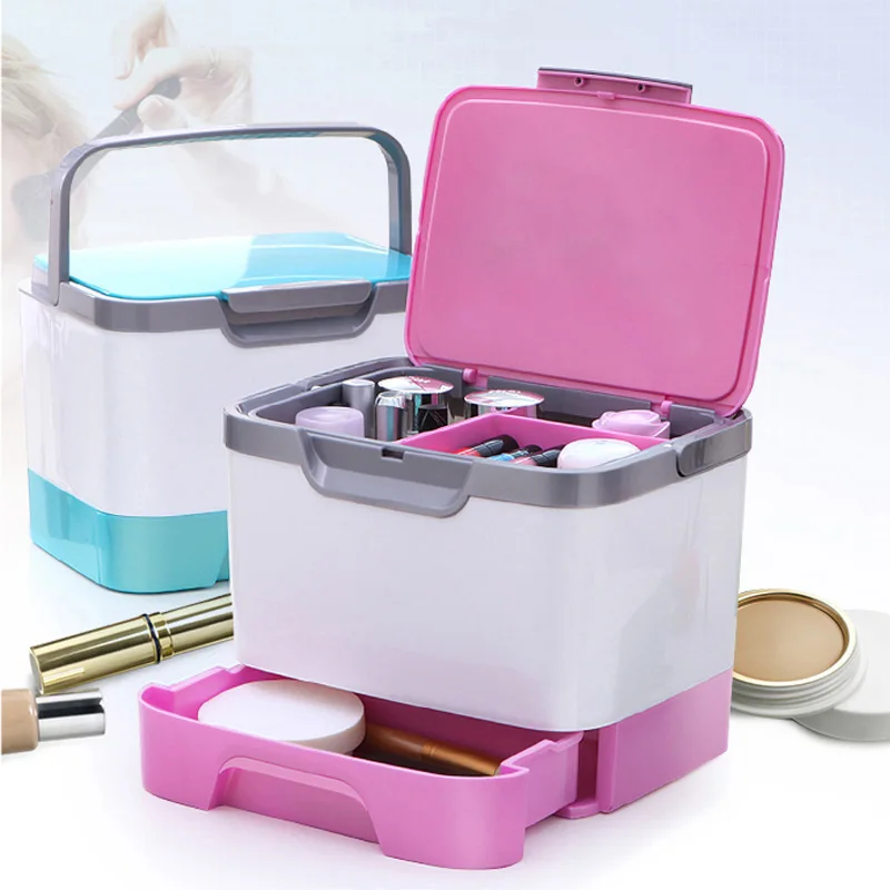 Plastic Makeup Organizer Beauty Desktop Cosmetics Storage Case Women Lipstick Make Up Brush Nail Polish Container Accessories
Plastic Makeup Organizer Beauty Desktop Cosmetics Storage Case Women Lipstick Make Up Brush Nail Polish Container Accessories