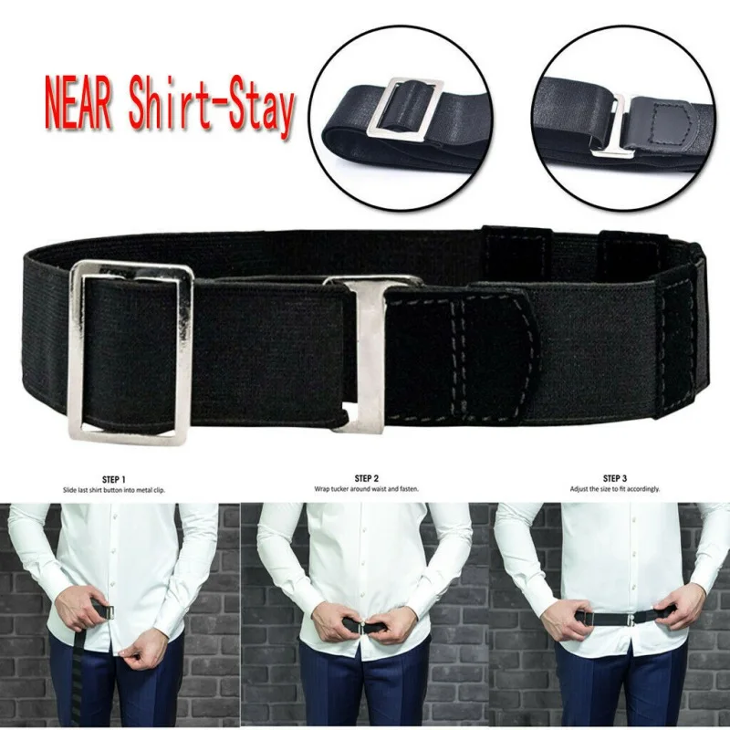 Locking Belt Mens Shirt Stays Garters Holder for Men Women Formal and Professional Attire Non-Slip fixed Belts | Дом и сад