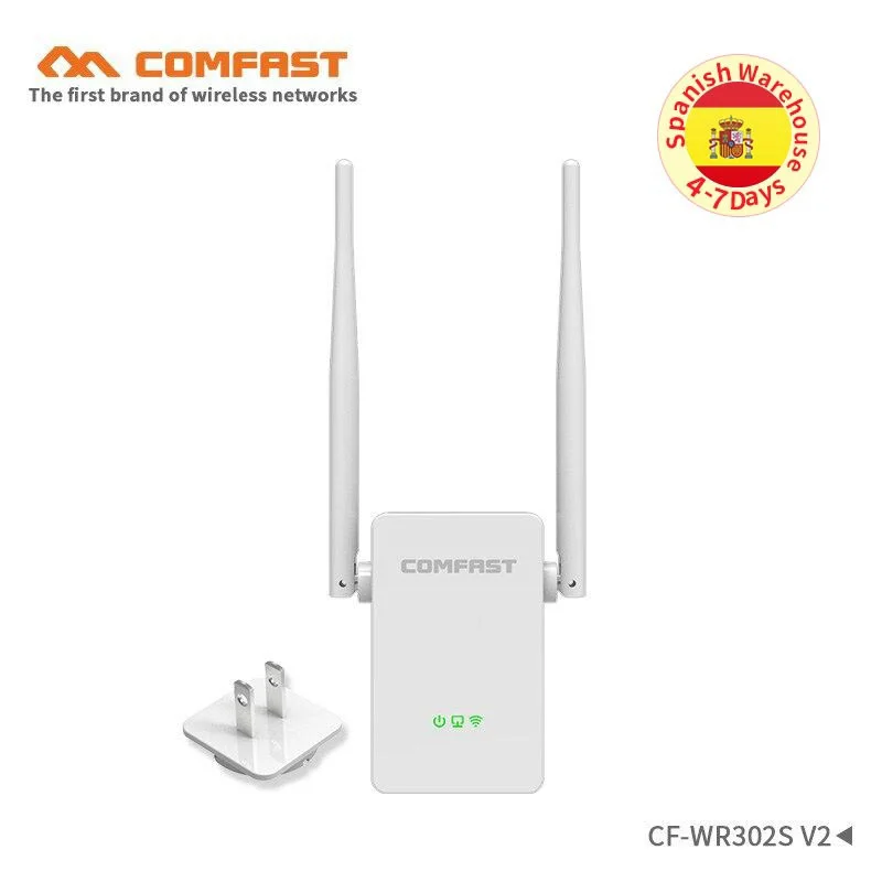 Dual 5dBi antennas Wireless WIFI Router wifi Repeater 300Mbps Wi fi Signal amplifier 802.11N/B/G Wi-fi Rang Extender Roteador
Dual 5dBi antennas Wireless WIFI Router wifi Repeater 300Mbps Wi fi Signal amplifier 802.11N/B/G Wi-fi Rang Extender Roteador