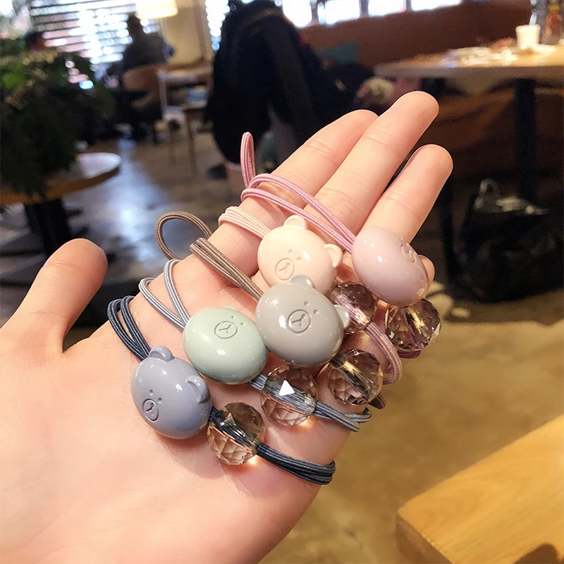 Fashion Cartoon Bear Headbands Women Hair Accessories Ponytail Holder Girls Scrunchies Elastic Hair Bands Rubber Rope Headdress
Fashion Cartoon Bear Headbands Women Hair Accessories Ponytail Holder Girls Scrunchies Elastic Hair Bands Rubber Rope Headdress