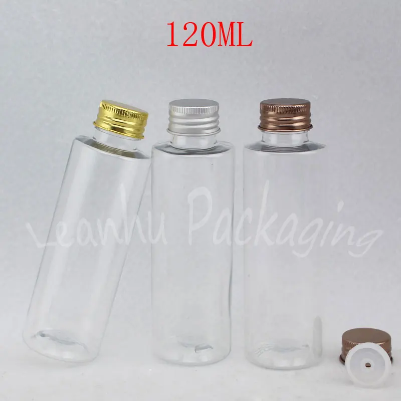 120ML Transparent Flat Shoulder Plastic Bottle Aluminum Cap , 120CC Empty Cosmetic Container , Shampoo / Toner Packaging Bottle
120ML Transparent Flat Shoulder Plastic Bottle Aluminum Cap , 120CC Empty Cosmetic Container , Shampoo / Toner Packaging Bottle