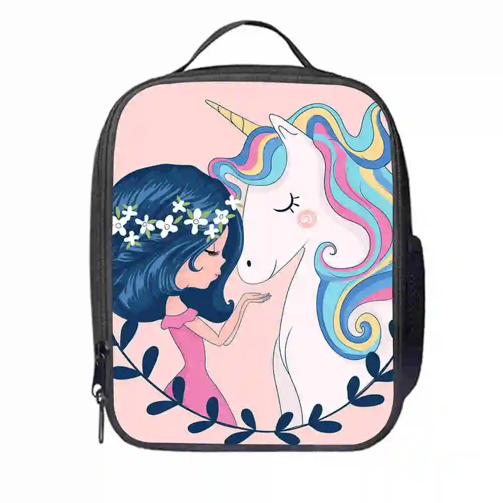 Unicorn Lunch Bag Customized Moon Horse Dog Animal Anime Teenagers Boys Girls Kid School Thermal Cooler Insulated Tote Box
Unicorn Lunch Bag Customized Moon Horse Dog Animal Anime Teenagers Boys Girls Kid School Thermal Cooler Insulated Tote Box