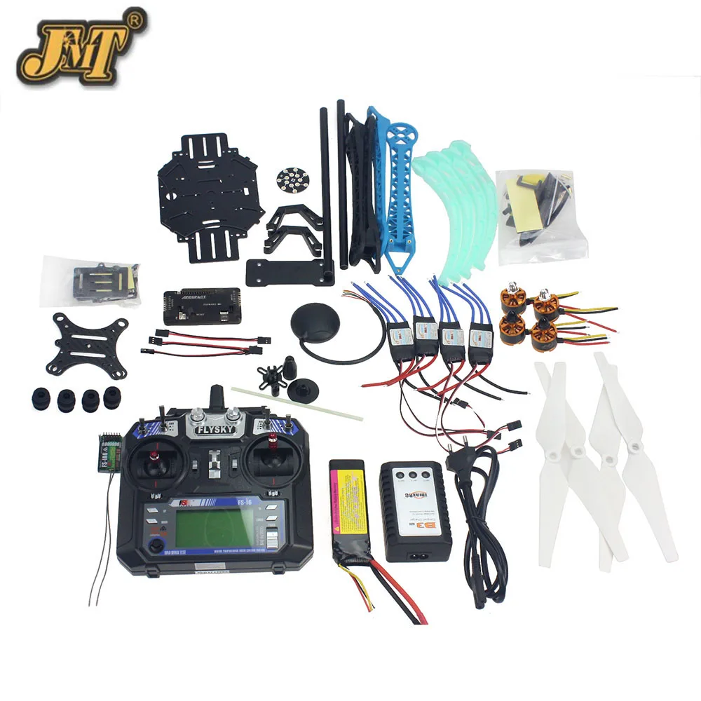 JMT Full Set RC Drone Quadrocopter 4-axle Aircraft Kit 500mm Multi-Rotor Air Frame 6M GPS APM2.8 Flight Control Camera Gimbal
JMT Full Set RC Drone Quadrocopter 4-axle Aircraft Kit 500mm Multi-Rotor Air Frame 6M GPS APM2.8 Flight Control Camera Gimbal