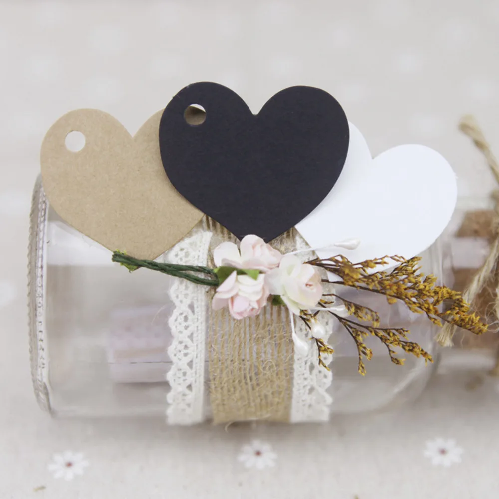 Hot Sale 50Pcs 4.5x4cm Heart Shape Kraft Paper Card Wedding Favour Gift Tags For DIY Tag Price Label Party Favor Cake Supplies
Hot Sale 50Pcs 4.5x4cm Heart Shape Kraft Paper Card Wedding Favour Gift Tags For DIY Tag Price Label Party Favor Cake Supplies