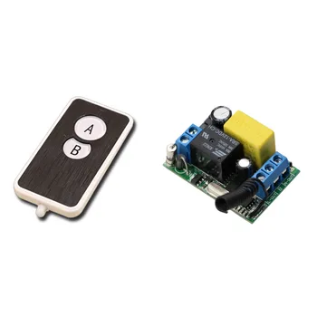 Smart Home 220V Ceiling Lamp Light LED Bulb Remote Control Switch Wireless Remote Control Transmitter Input Output RF Receiver
Smart Home 220V Ceiling Lamp Light LED Bulb Remote Control Switch Wireless Remote Control Transmitter Input Output RF Receiver