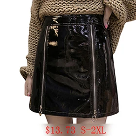 2017-Autumn-Street-Punk-Womens-Skirt-Bright-PU-Leather-Front-Zippers-Mini-Female-Skirts-High-Waist.jpg_640x640