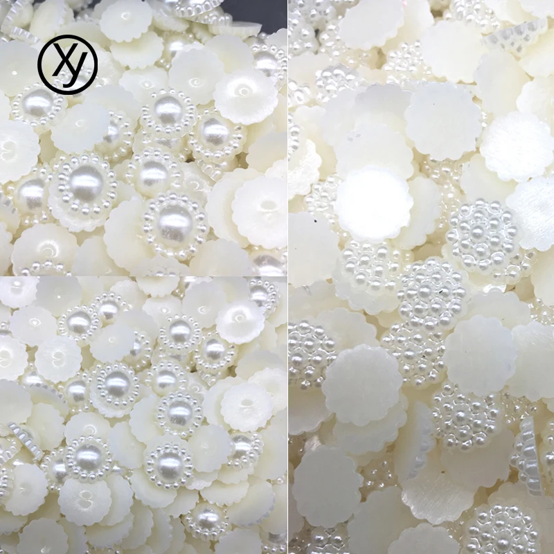DIY New Cheap Flowers Shape Imitation Pearls Nonporous Beads Handmade For Bracelet Jewelry Accessories Making Wholesale
DIY New Cheap Flowers Shape Imitation Pearls Nonporous Beads Handmade For Bracelet Jewelry Accessories Making Wholesale
