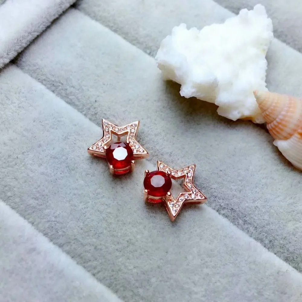 shilovem Natural New Burning Pigeon Blood Ruby Gemstone earrings for Women Real 925 Sterling Silver new gift me050588agh
shilovem Natural New Burning Pigeon Blood Ruby Gemstone earrings for Women Real 925 Sterling Silver new gift me050588agh