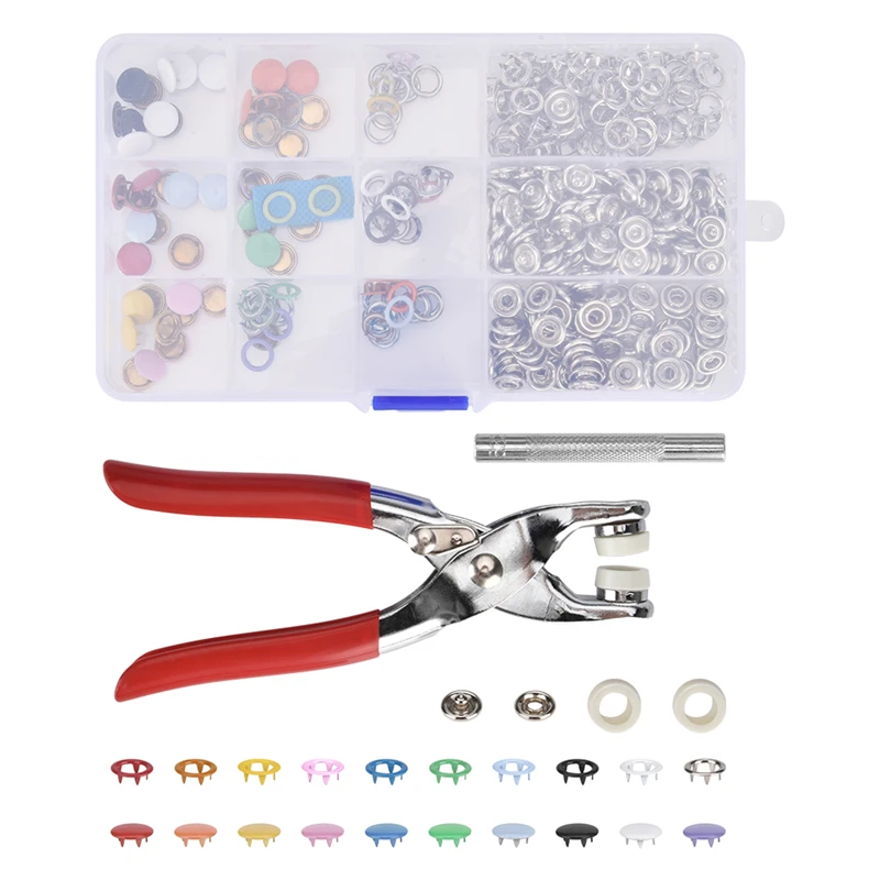 100pcs/Set 10 Colors Metal Sewing Buttons Press Studs Sewing Craft Fastener Snap Pliers Craft Tool Buttons For Clothes
100pcs/Set 10 Colors Metal Sewing Buttons Press Studs Sewing Craft Fastener Snap Pliers Craft Tool Buttons For Clothes