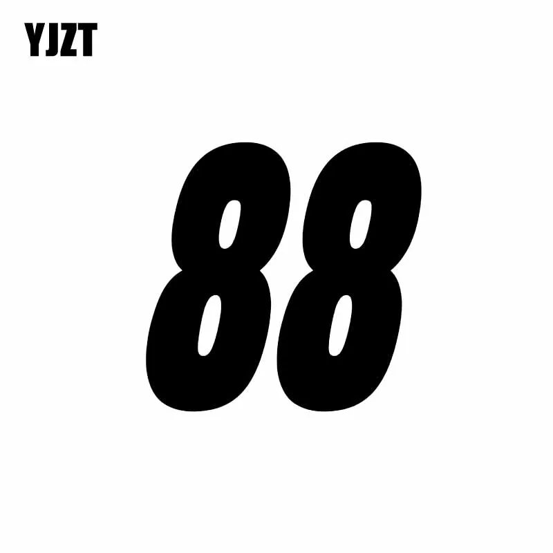 YJZT 15CM*14.6CM Fashion SPORTS Number 88 Vinyl Car-styling Car Sticker Decoration Decal Graphical C11-0828
YJZT 15CM*14.6CM Fashion SPORTS Number 88 Vinyl Car-styling Car Sticker Decoration Decal Graphical C11-0828