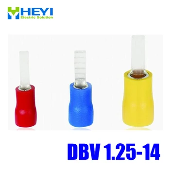 Good Quality 100pcs/lot DBV1.25-14 Red AWG22-16 Copper Insulating Crimp Terminals Connectors Blade Terminal
Good Quality 100pcs/lot DBV1.25-14 Red AWG22-16 Copper Insulating Crimp Terminals Connectors Blade Terminal